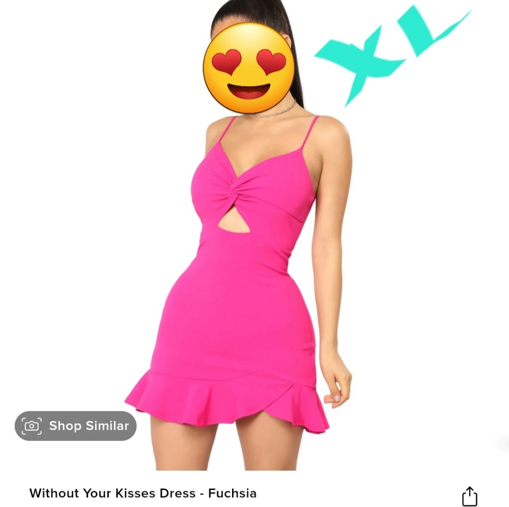 Pink dress
